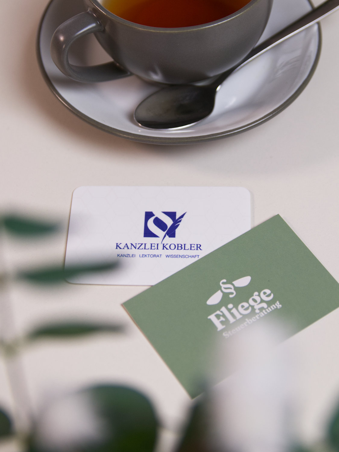 Visitenkarte der Kanzlei Kobler